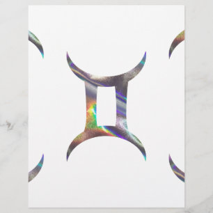 Papier hologramme Gémeaux