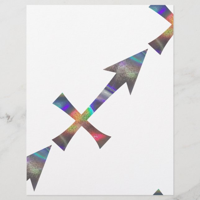 Papier hologramme Sagittarius (Devant)