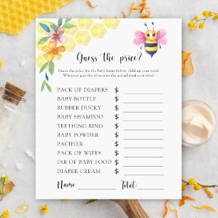 Papier Honey Bee - Devinez le prix ! Jeu