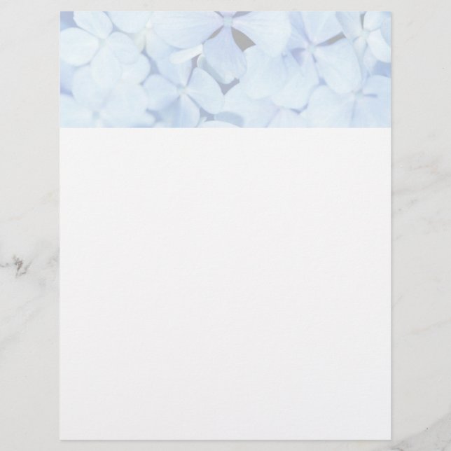 Papier Hydrangea closeup (Devant)