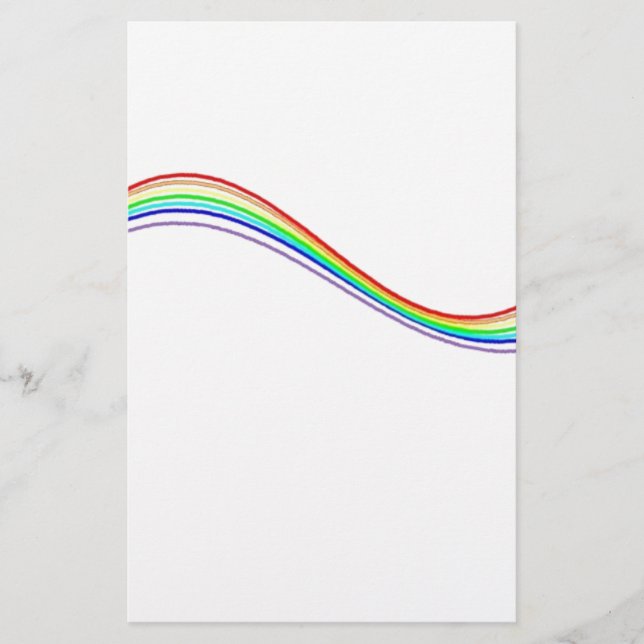 Papier hyperbole arc-en-ciel (Devant)
