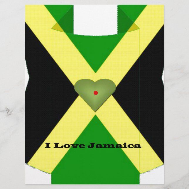 Papier I Love Jamaica Have a Nice Day and a Better Night (Devant)