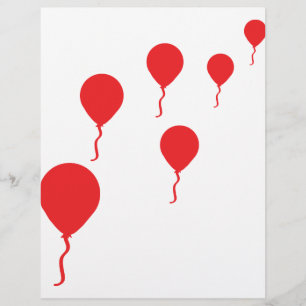 Papier icône représentant une bulle rouge