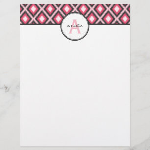 Papier Ikat rose