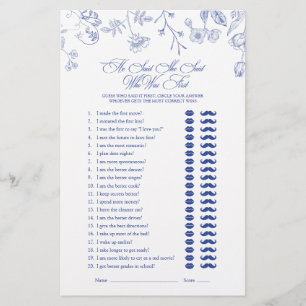 Papier Il A Dit Qu'Elle A Dit Victorian Floral Showgame