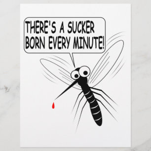 Papier Il y a un pompier né chaque minute