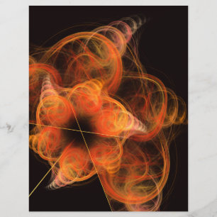 Papier Illuminations en-tête Art Abstrait