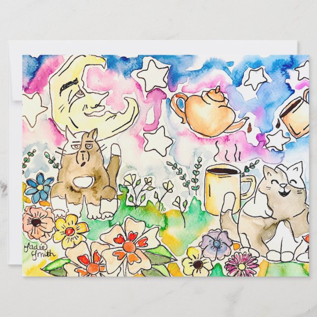 Papier impression d'art chats (Devant)