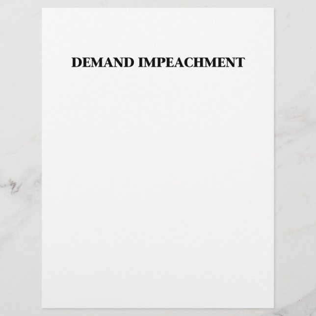 Papier Imputation de la demande (Devant)