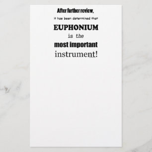 Papier Instrument Euphonique le plus important