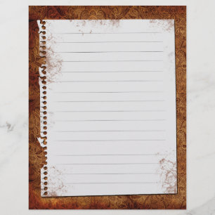 Papier Intercalaires de classeur de recette vintage Bourg