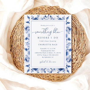Papier Invitation à la douche nuptiale Florale Budget