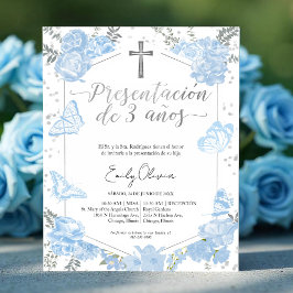 Papier Invitation Budget Présentation 3 ans Espagnol