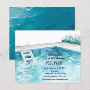 Papier Invitation d'anniversaire pour une fête rustique d