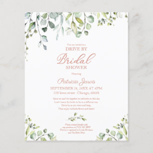 Papier Invitation de baby shower de dernière minute sur l