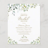 Invitation de baby shower de dernière minute sur l