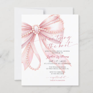Papier Invitation de Baby Shower Mariage de Budget