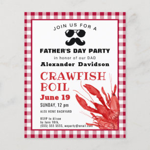 Papier Invitation de la Fête des pères d'ébullition de l'