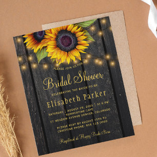 Papier Invitation de mariage champêtre pas chère avec tou