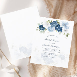 Papier Invitation de mariage floral à petit budget