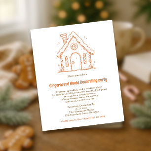 Papier Invitation pour la décoration d'une maison en pain