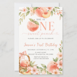 Papier Invitation pour un premier anniversaire Budget One