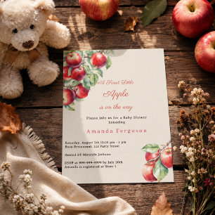Papier Invitation pour une Baby Shower fille à carreaux r