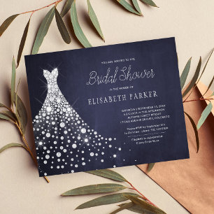 Papier Invitation rustique et économique pour une baby sh
