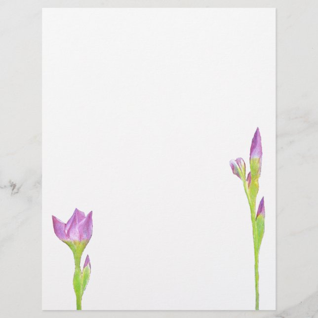 Papier Iris pourpre (Devant)