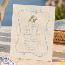J'ai hâte de vous presser Budget Baby Shower Fille