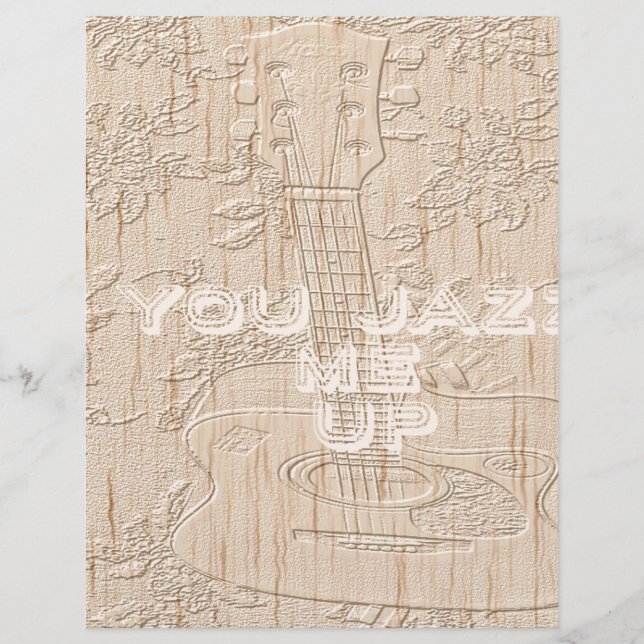 Papier J'aime le bois brun Hakuna Matata (Devant)