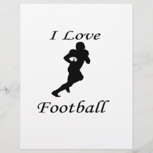 Papier J'Aime Le Football