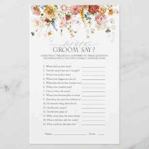 Papier Jardin Fleurs aquarelle Fête des mariées Jeu