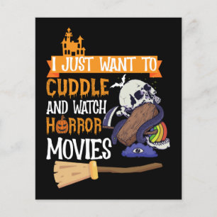 Papier Je veux juste me blottir et regarder des films d'h