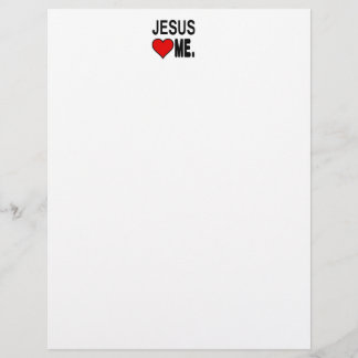 Papier Jésus m'aime Jésus Cadeaux