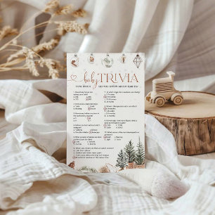 Papier Jeu Cosy Baby Trivia