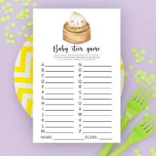 Papier Jeu de baby shower pour bébé : Objets pour bébé