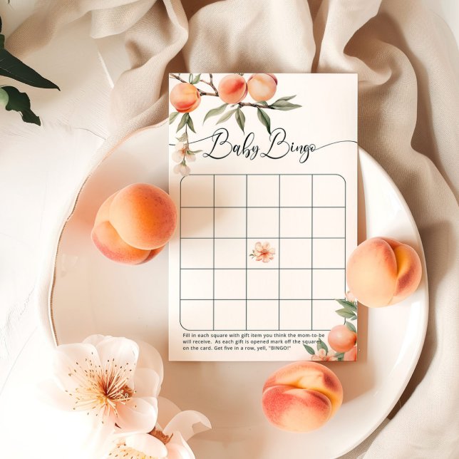 Papier Jeu de bingo de baby shower de pêche (Créateur téléchargé)