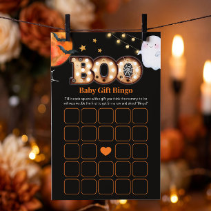 Papier Jeu de bingo Halloween neutre en termes de genre U