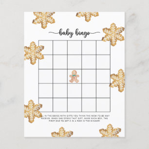 Papier Jeu de bingo pour baby shower au thème pain d'épic