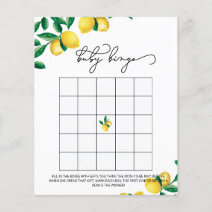 Papier Jeu de bingo pour baby shower Bébé mignon