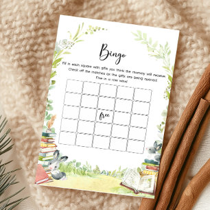 Papier Jeu de bingo pour baby shower Bébé Nouveau Chapitr