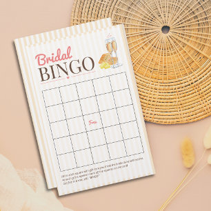 Papier Jeu de BINGO pour enterrement de vie de jeune fill