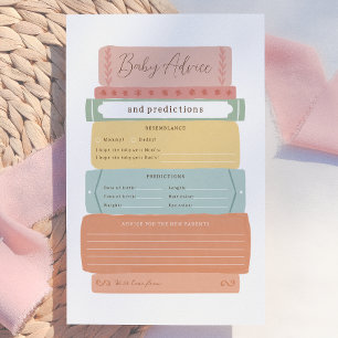 Papier Jeu de conseils pour prédire l'histoire de bébé No