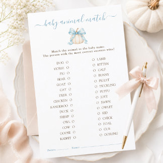 Papier Jeu de correspondance des bébés animaux pour Baby