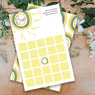 Papier Jeu de douche bébé Sunny Bingo