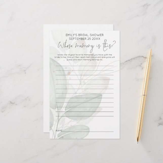 Papier Jeu de Fête des mariées dont la mémoire teinte feu (Devant/Arrière en situation)