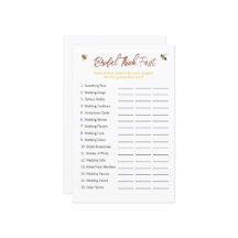 Jeu de Fête des mariées "Think Fast"