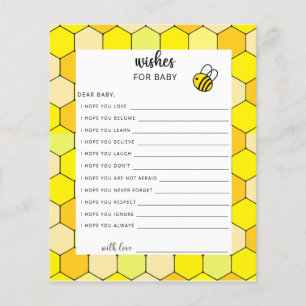 Papier Jeu de fête vœux pour bébé