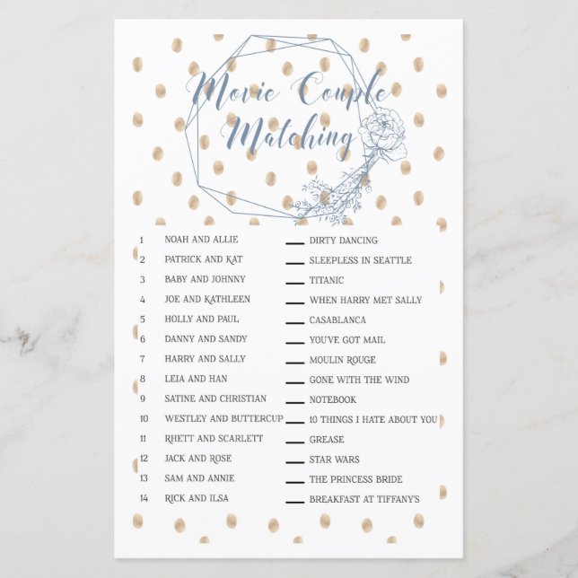 Papier Jeu de jumelage de deux films botaniques (Devant)